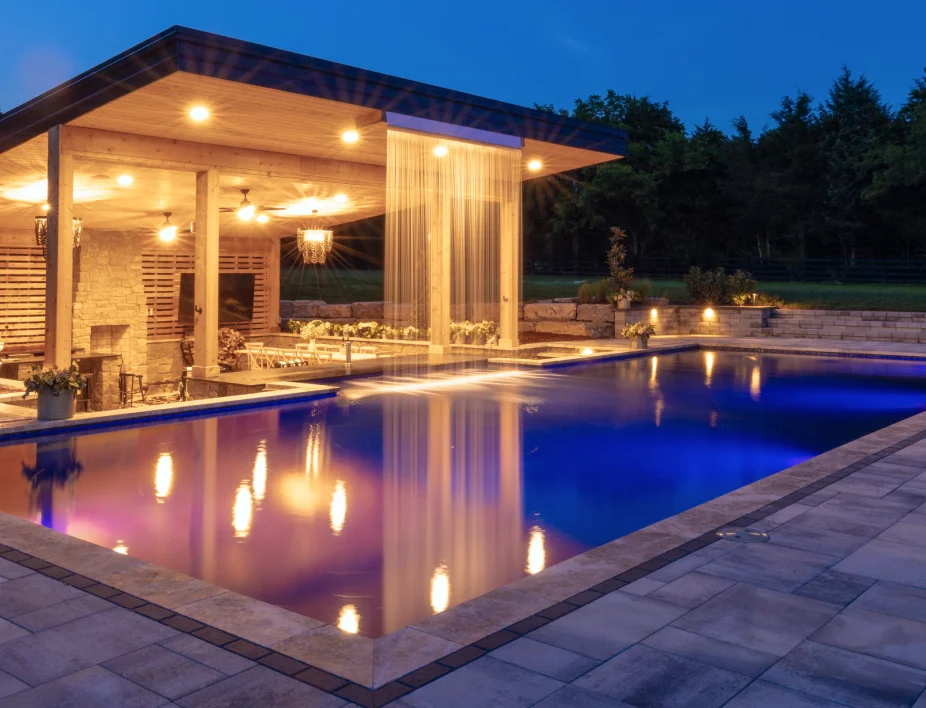 Gunite Fountains Jets Waterfalls