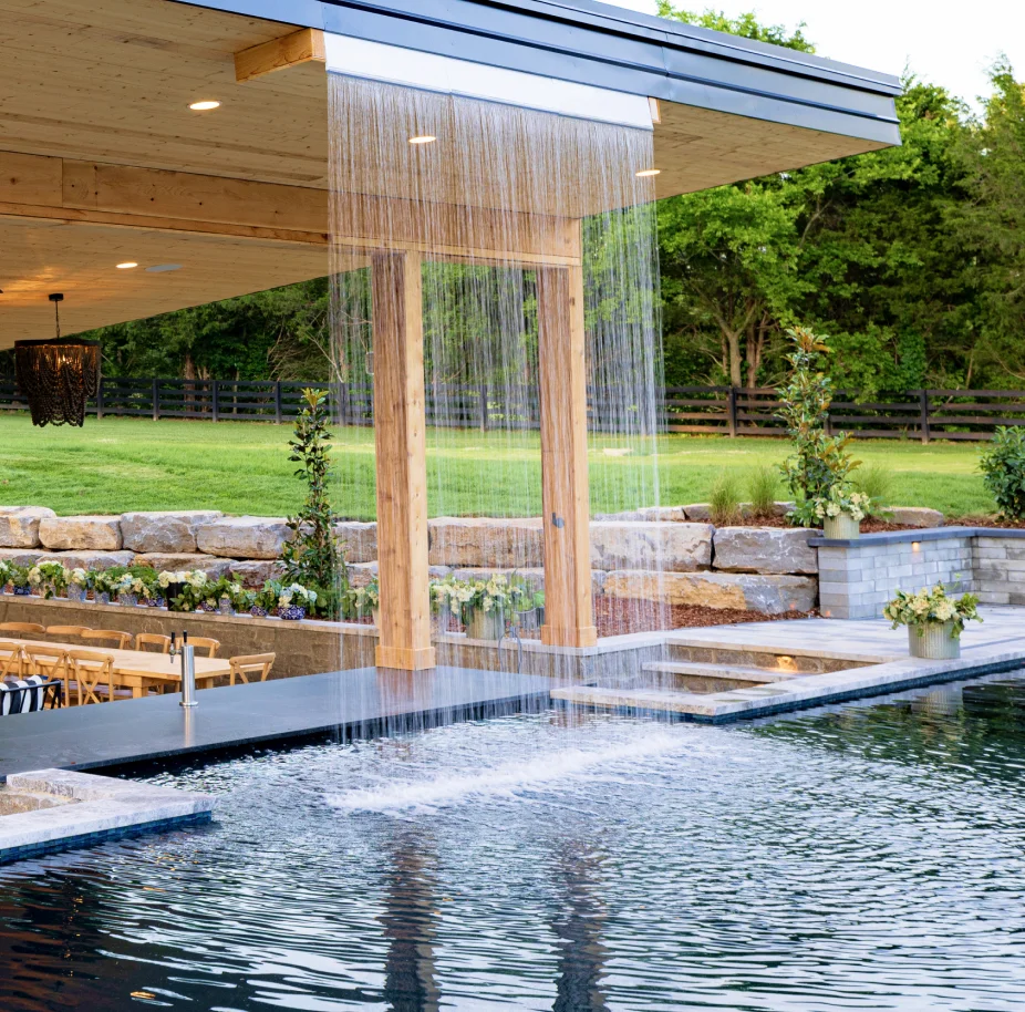 Gunite Fountains Jets Waterfalls