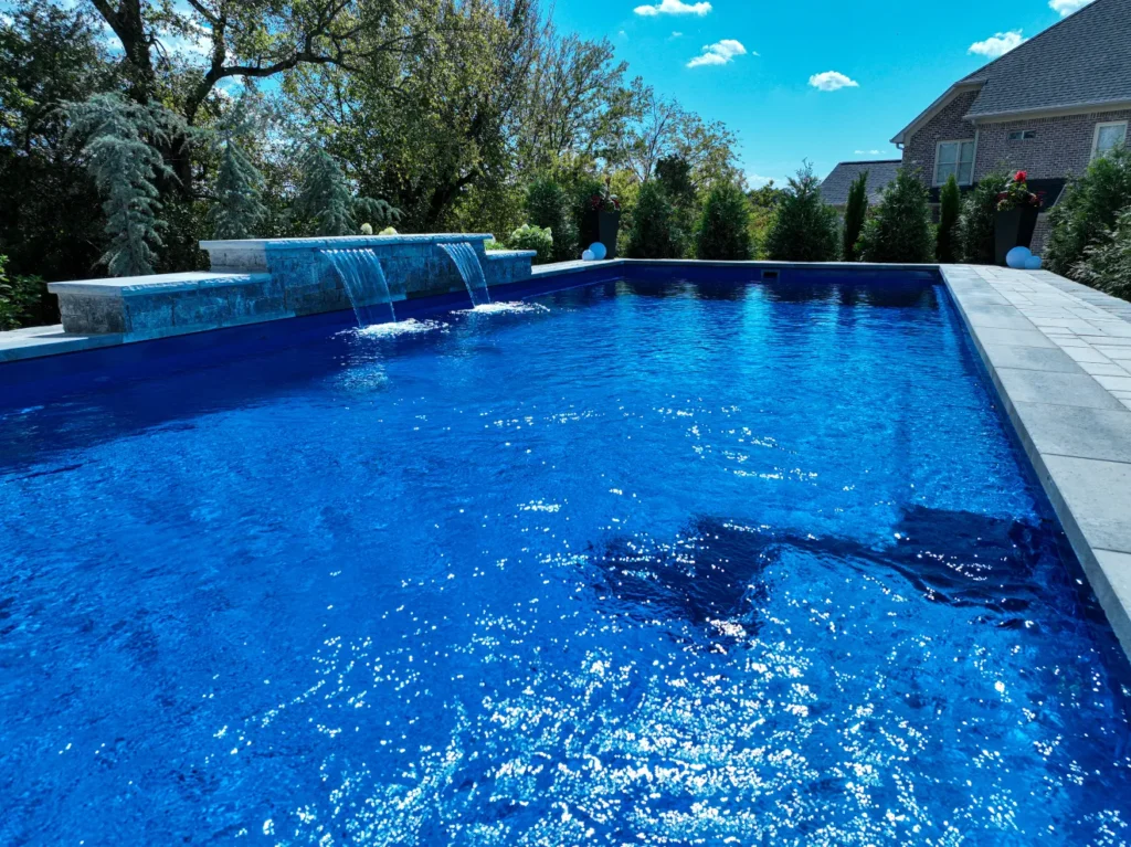 A picture of a stunning custom pool