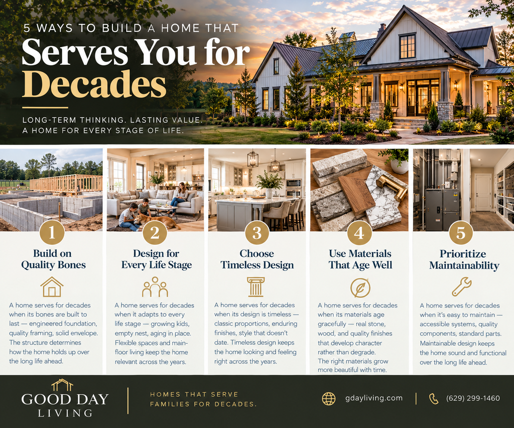 Five Ways to Build for Decades